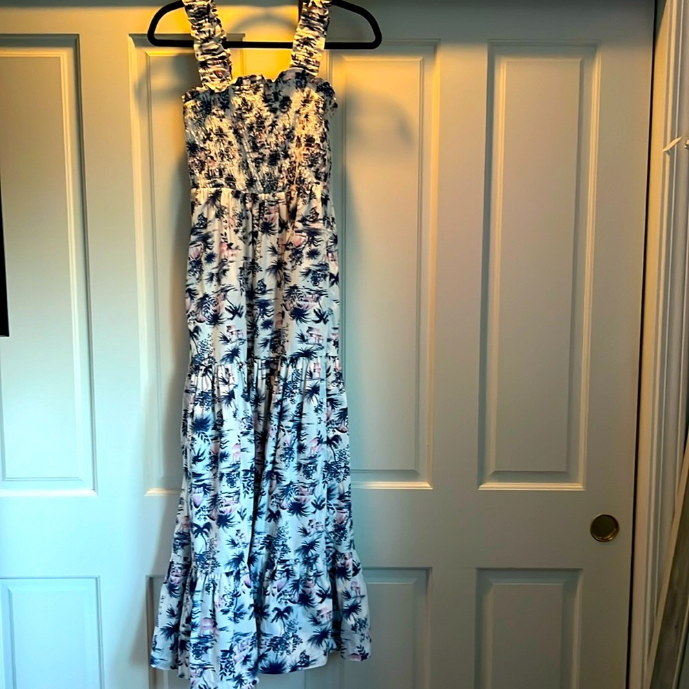 Abercrombie Smocked Maxi, size M